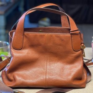 Fossil Maya Satchel Leather - excellent condition.